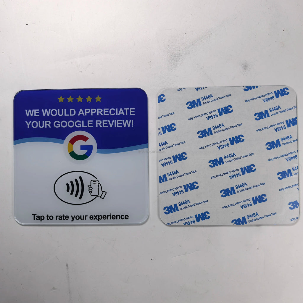 Google Review NFC Card | Tap to Review Card