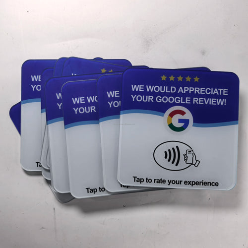 Google Review NFC Card | Tap to Review Card