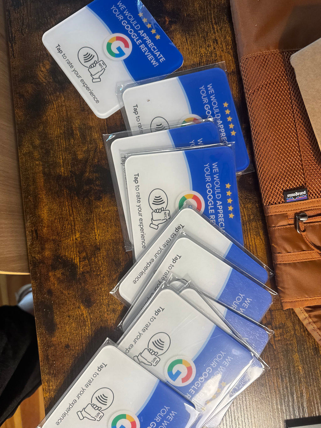 Google NFC Tap to Review Card SUPPLIER LINK